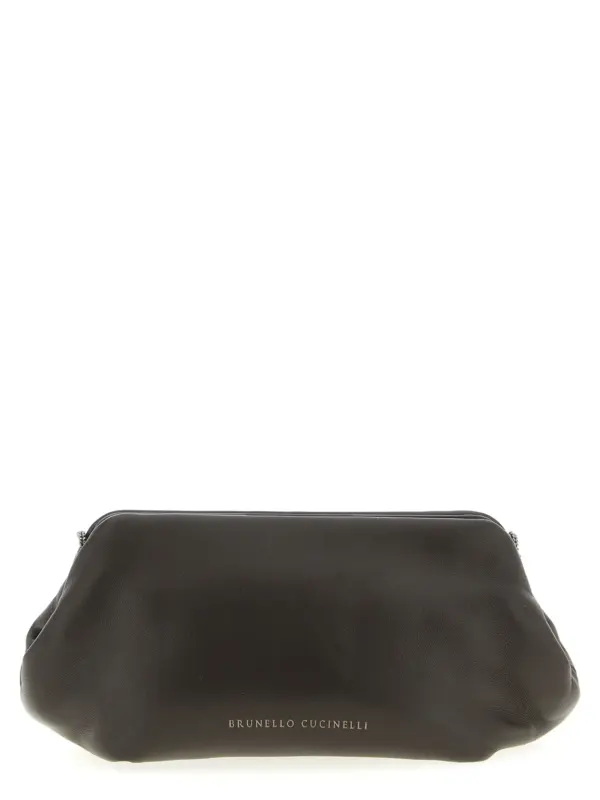 Monile chain bag BRUNELLO CUCINELLI Brown