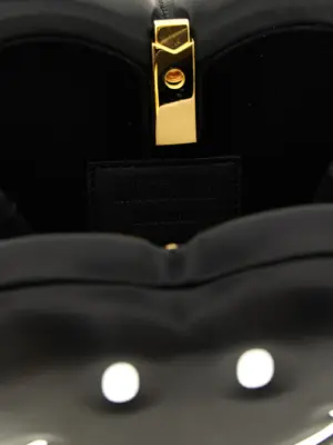 'Moschino Love Me' handbag 100% polyester MOSCHINO Black