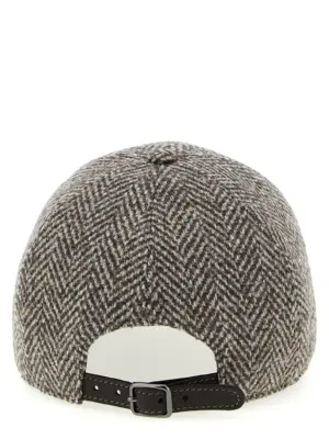 'Shiny Band' hat Woman BRUNELLO CUCINELLI Brown