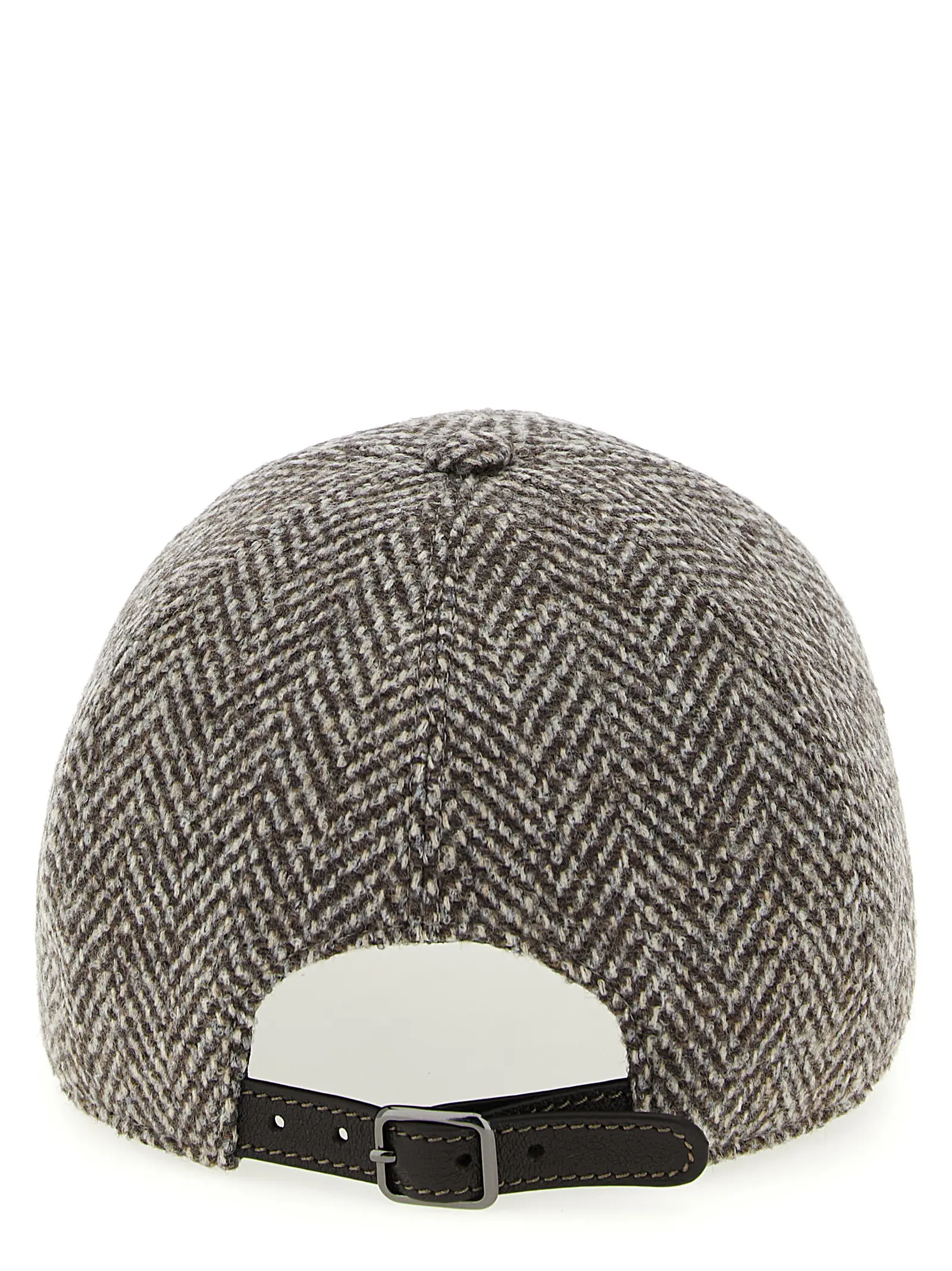 Капелюх Brunello Cucinelli Shiny Band Коричневий 3 'Shiny Band' hat Woman BRUNELLO CUCINELLI Brown