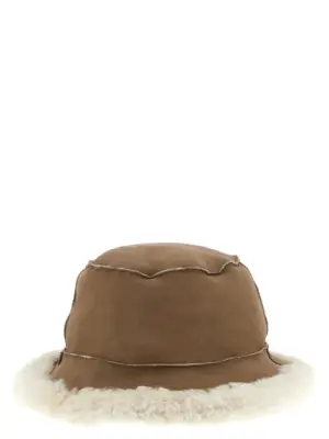 'Fuzzy' bucket hat BRUNELLO CUCINELLI Beige