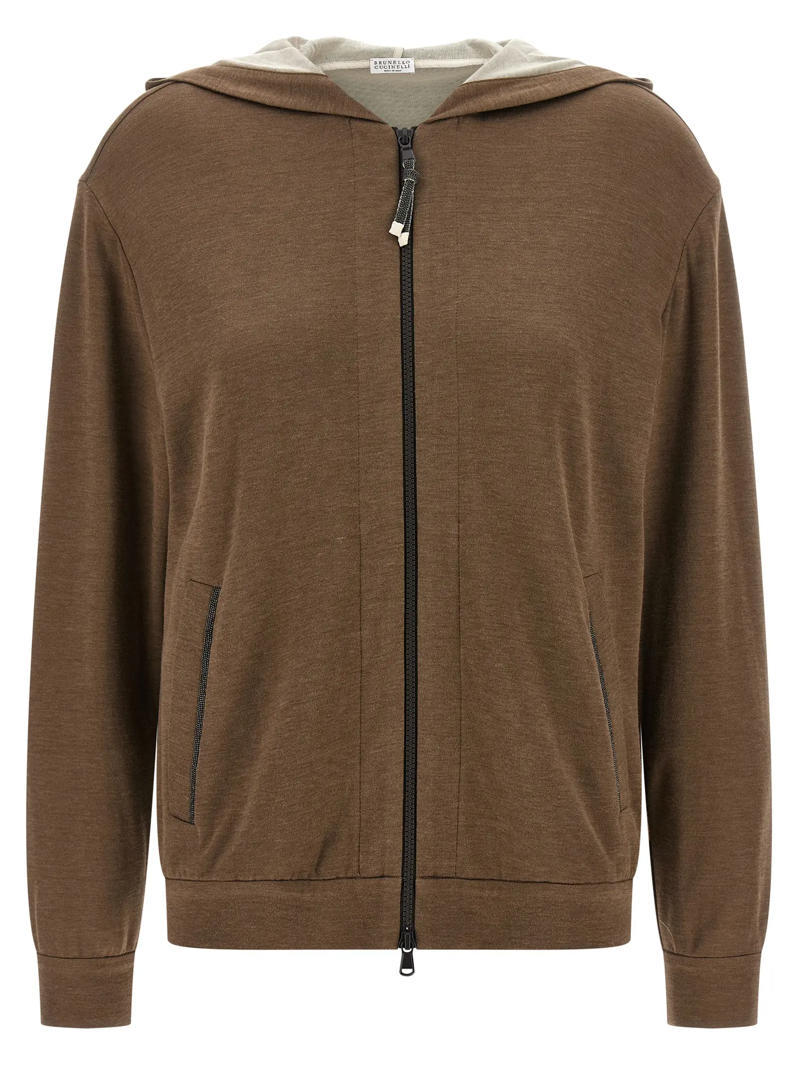 Худі Brunello Cucinelli Monile Коричневий 1 Monile hoodie BRUNELLO CUCINELLI Brown