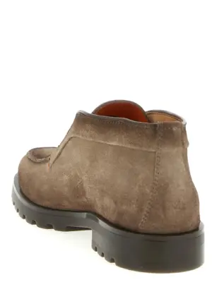'Rock' ankle boots Man SANTONI Brown