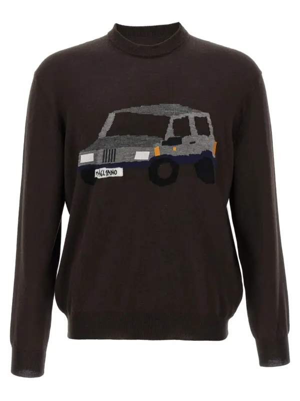 'Pandino' sweater MAGLIANO Brown