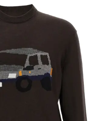 'Pandino' sweater Man MAGLIANO Brown