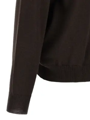 'Pandino' sweater 100% wool MAGLIANO Brown