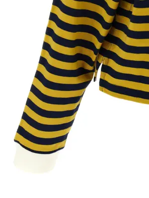 Striped polo shirt 100% cotton MIU MIU Multicolor