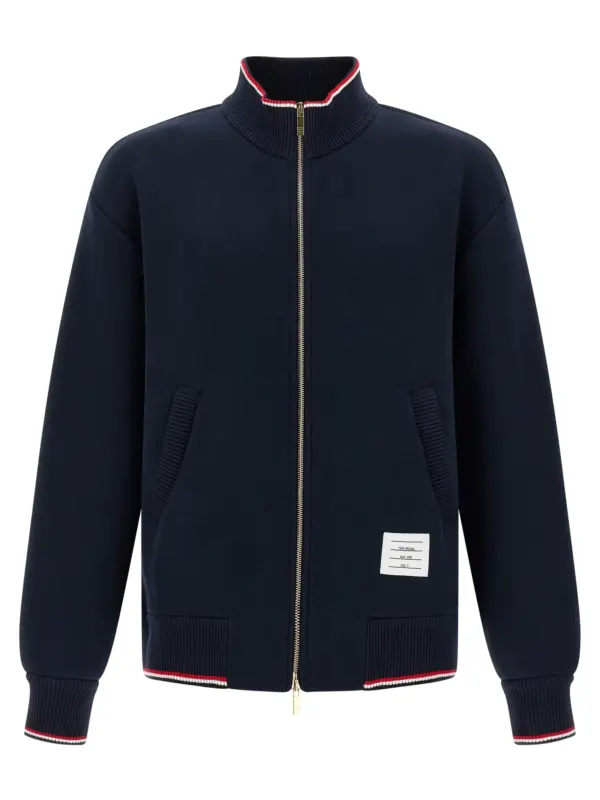 RWB piping sweatshirt THOM BROWNE Blue