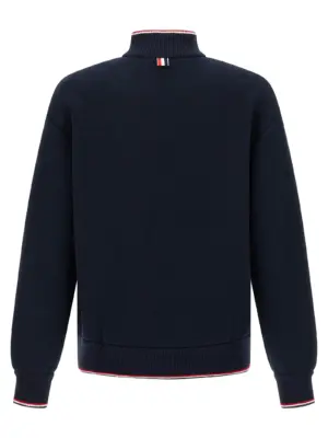 RWB piping sweatshirt MJT545AJ0233415 THOM BROWNE Blue