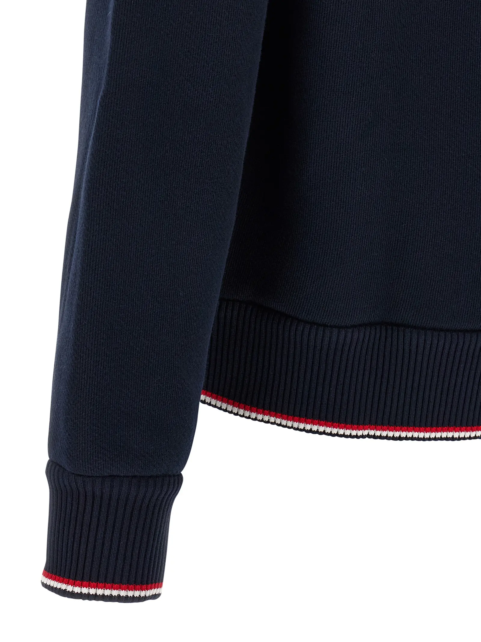 Світшот Thom Browne RWB piping Синій 4 RWB piping sweatshirt 92% cotton