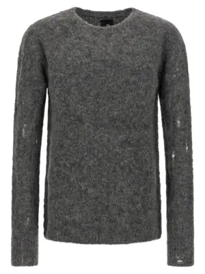 Alpaca wool sweater THOM KROM Gray