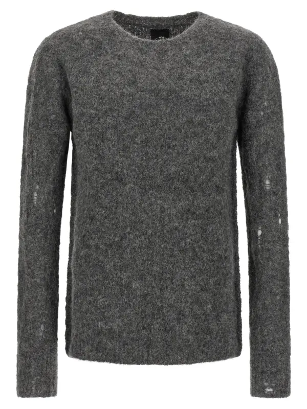 Alpaca wool sweater THOM KROM Gray