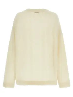 Mohair silk sweater MLD346100C132 BRUNELLO CUCINELLI White