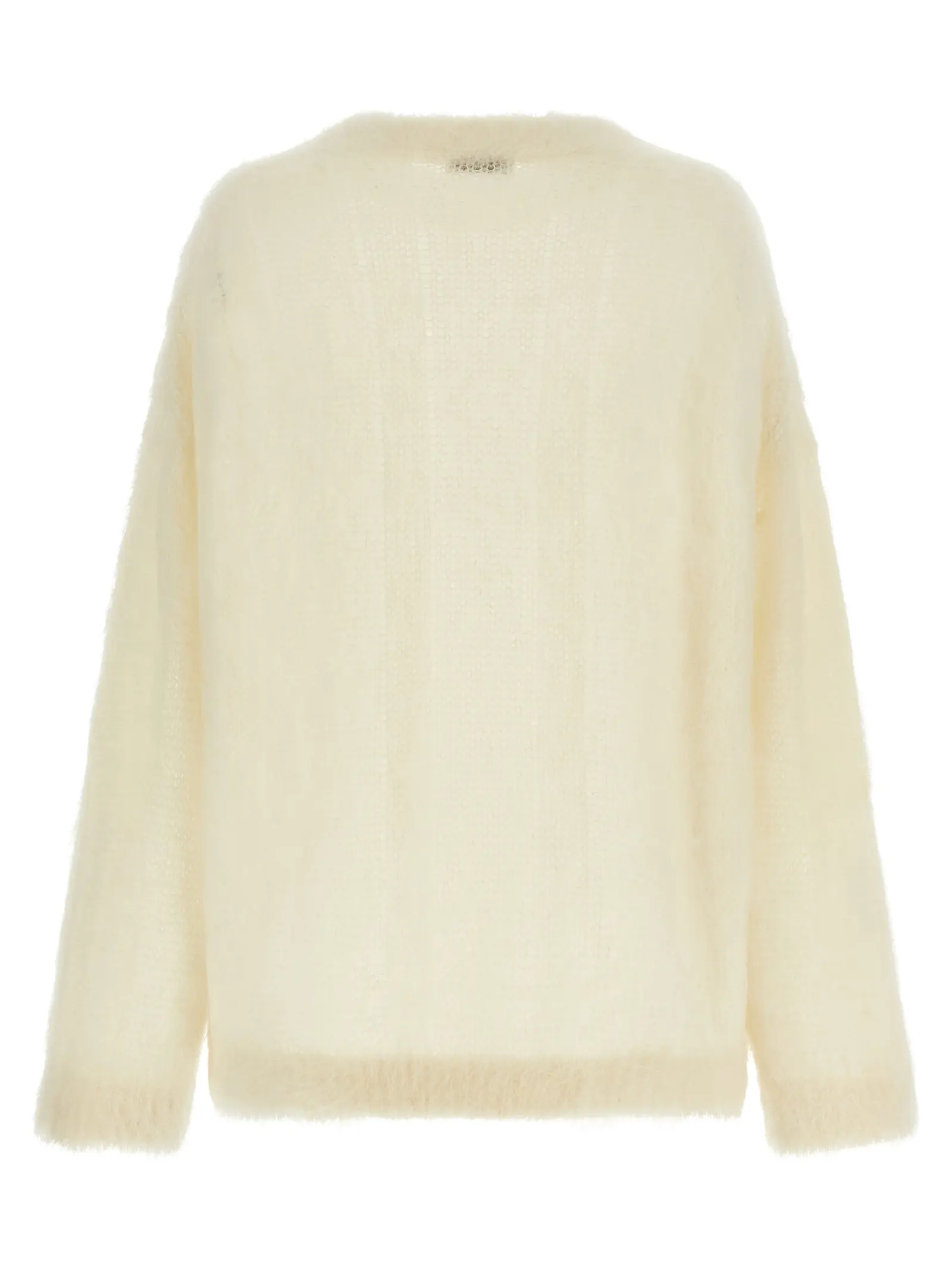 Светр Brunello Cucinelli Mohair silk Білий 2 Mohair silk sweater MLD346100C132 BRUNELLO CUCINELLI White