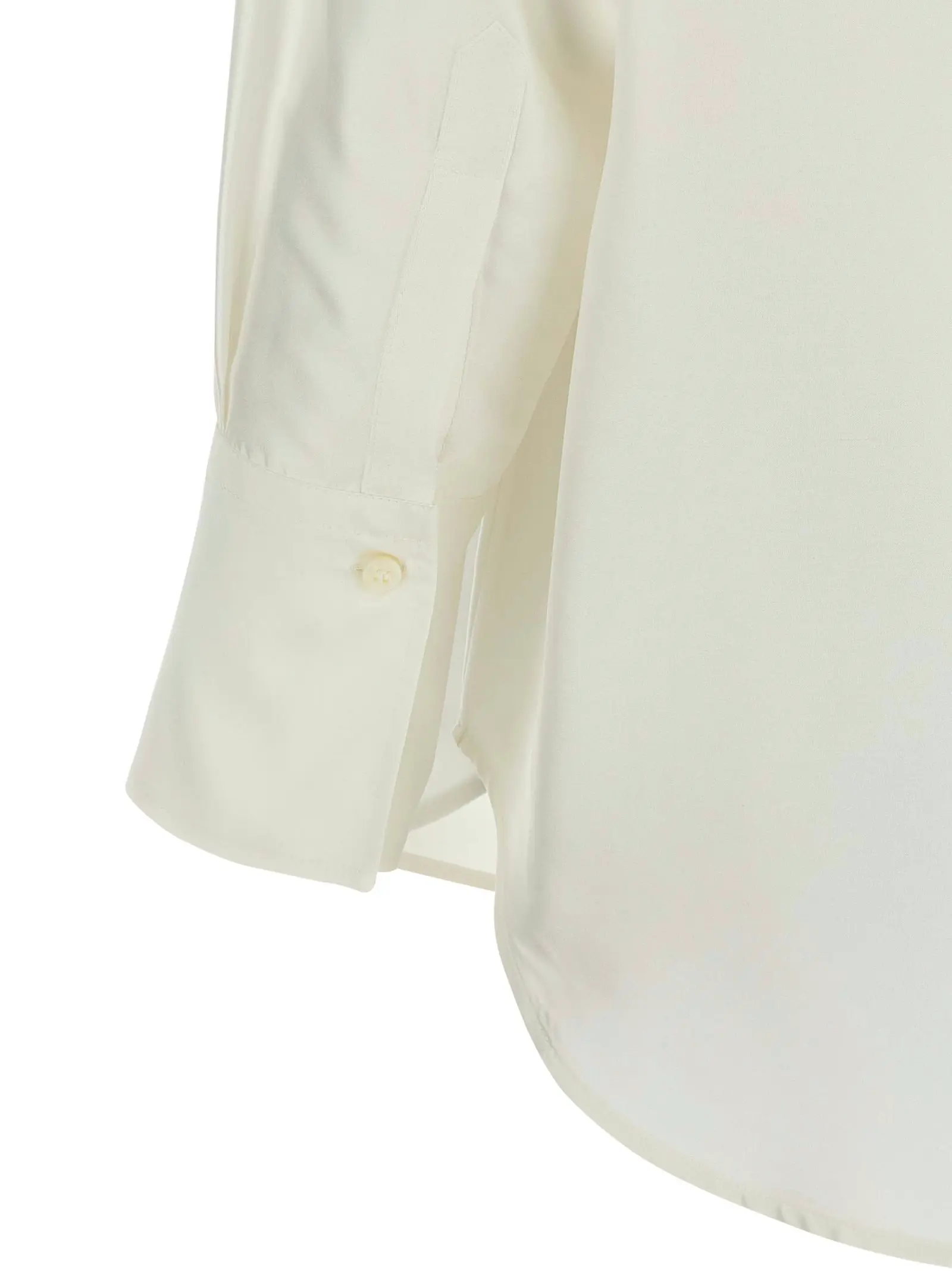 Сорочка шовкова Alberto Biani Біла 4 Silk shirt 100% silk ALBERTO BIANI White