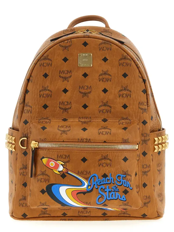 'Stark' small-medium backpack MCM Brown