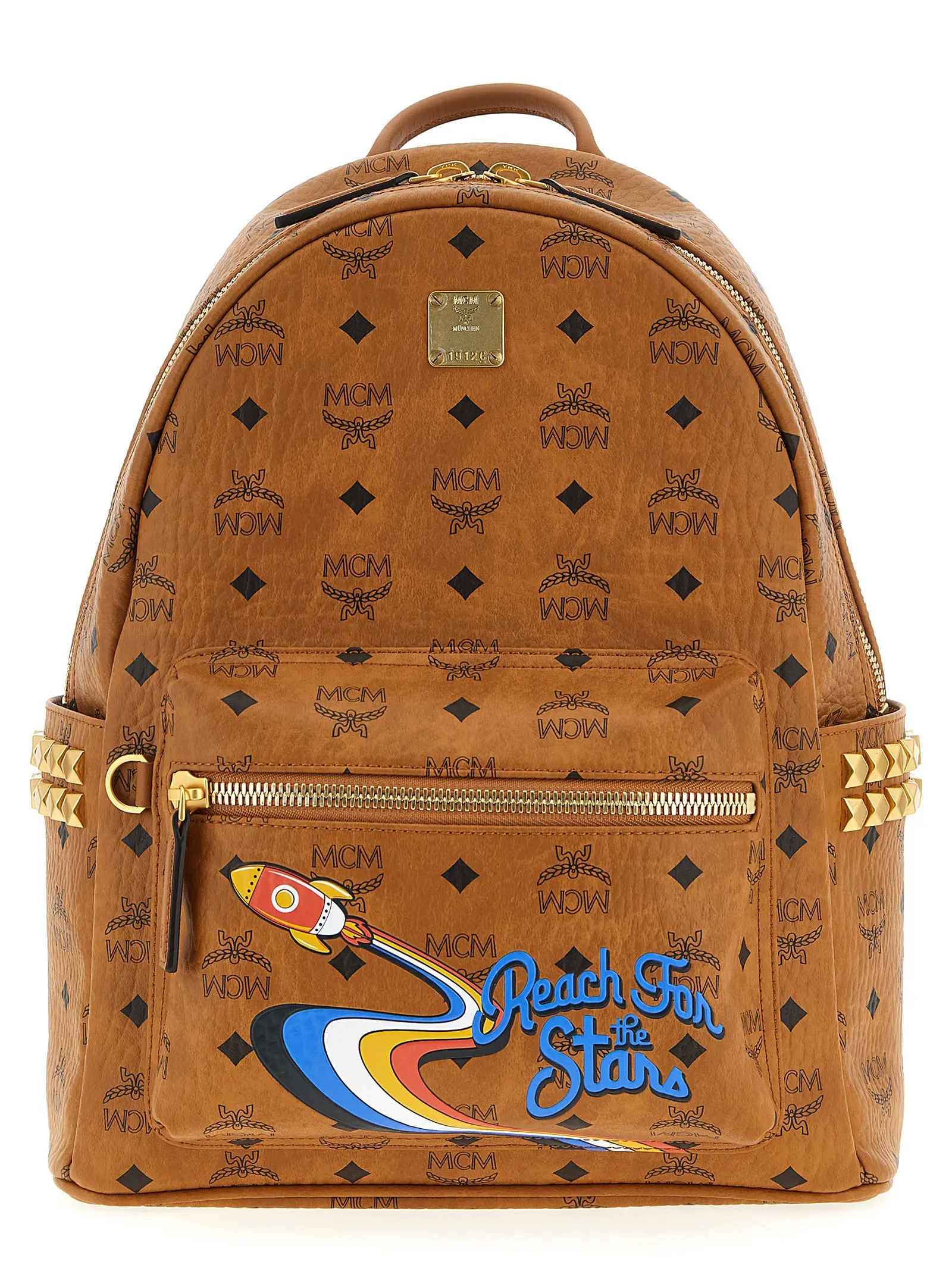 Рюкзак Mcm Stark small-medium Коричневий 1 'Stark' small-medium backpack MCM Brown