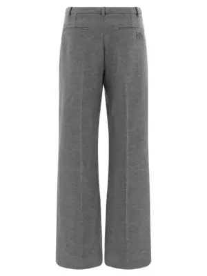 'Punto stoffa' pants MP1931SOOO18FQF0031 MIU MIU Gray