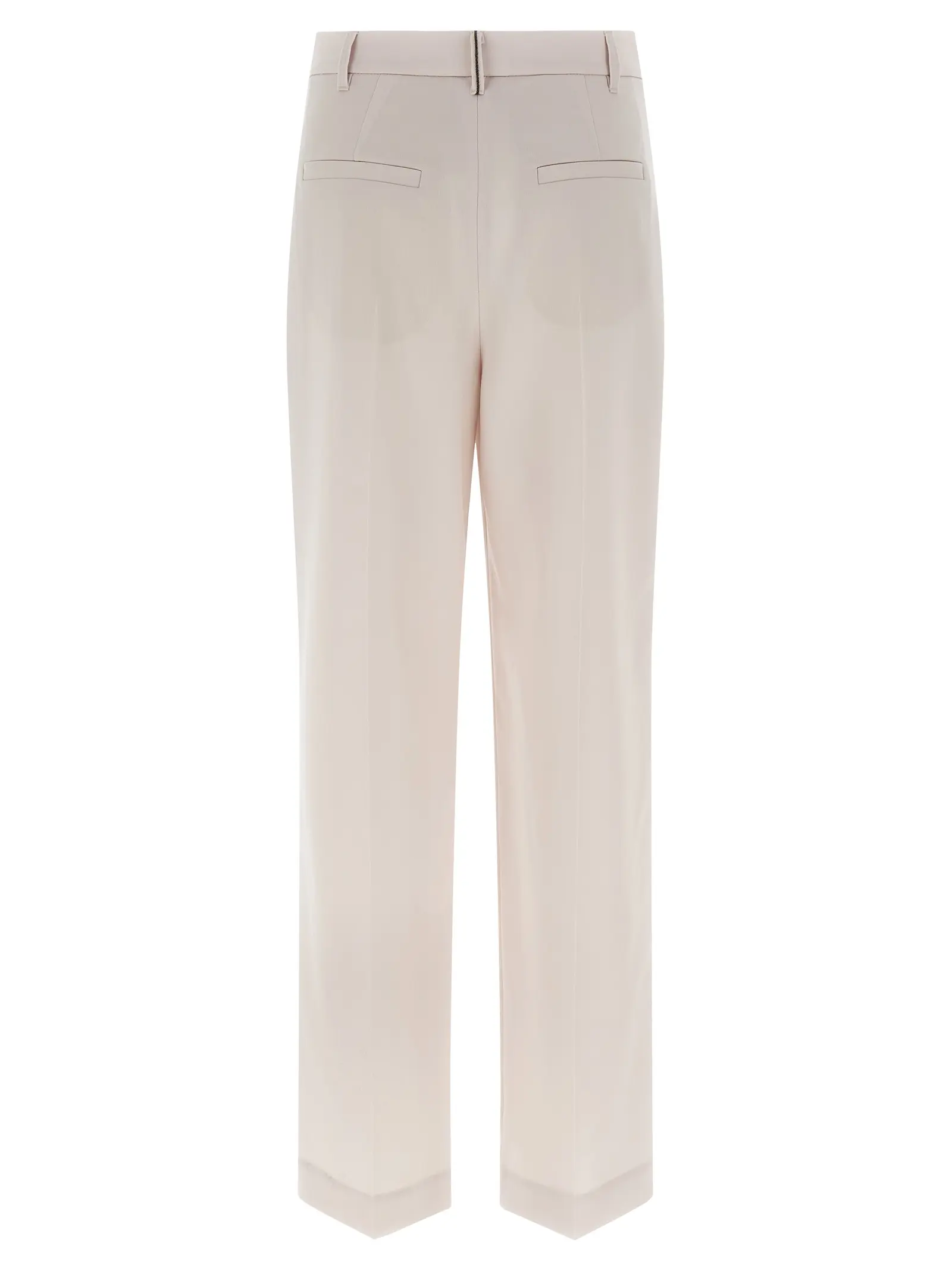 Штани Brunello Cucinelli Wool Білі 2 Wool pants MP513P9019C4239 BRUNELLO CUCINELLI White