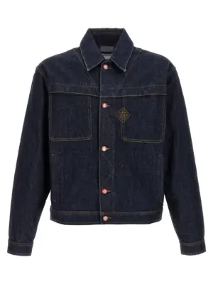 Denim jacket CASABLANCA Blue