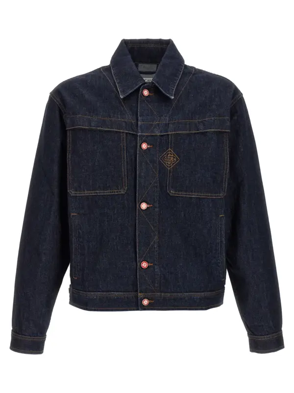 Denim jacket CASABLANCA Blue