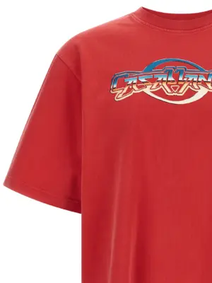 'Chrome' T-shirt Man CASABLANCA Red