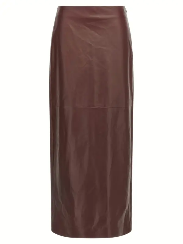 'Column Long' skirt BRUNELLO CUCINELLI Bordeaux