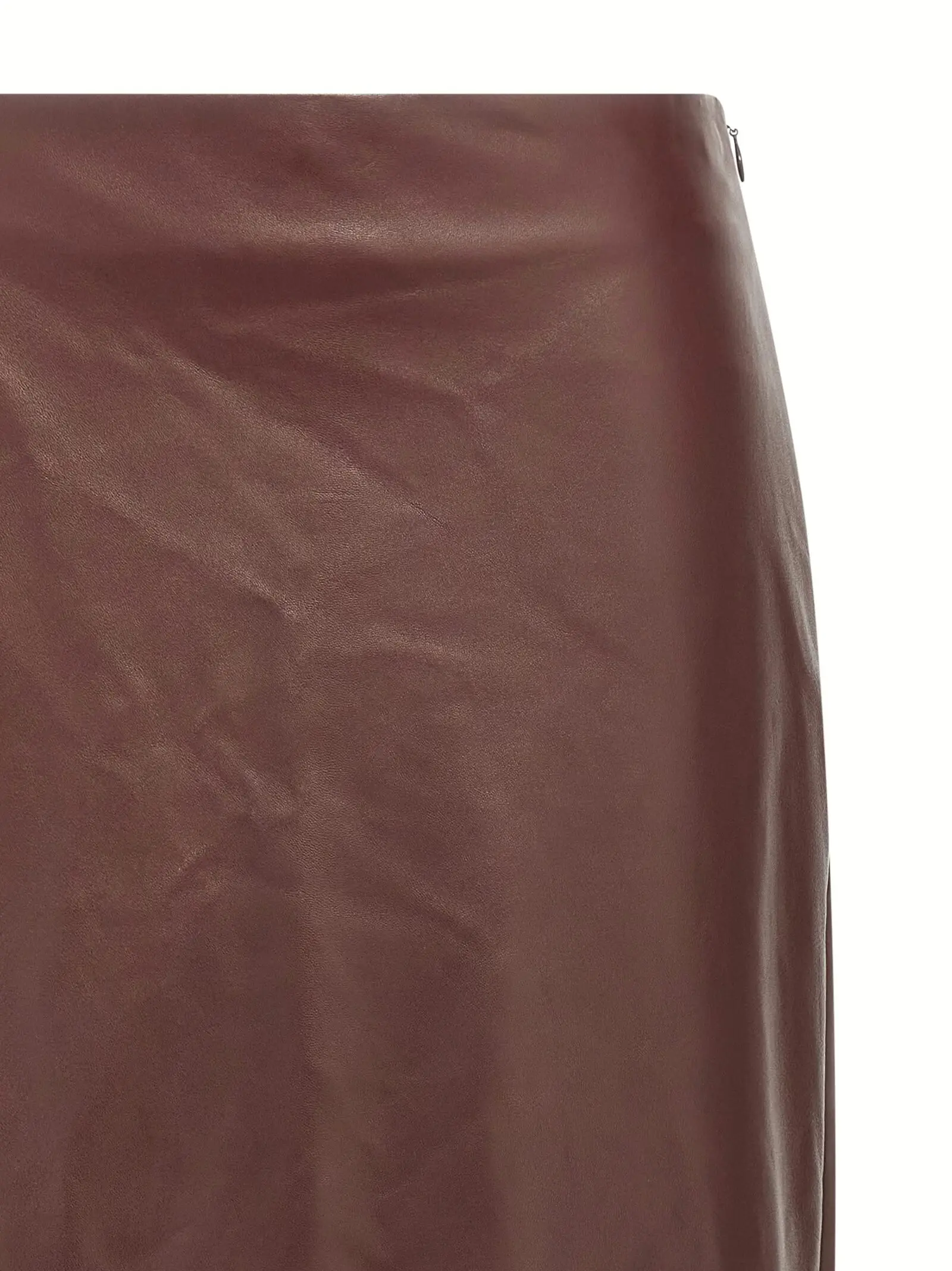 Спідниця Column Long Brunello Cucinelli Бордова 3 'Column Long' skirt Woman BRUNELLO CUCINELLI Bordeaux