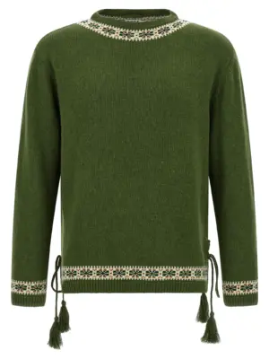 'Moritz' sweater BODE Green