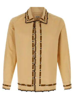 'Beaded Ryegrass' shirt BODE Beige