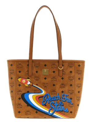 Small 'Toni' shopping bag MCM Brown