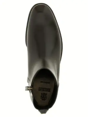 Monile ankle boots 100% calfskin leather (Bos Taurus) BRUNELLO CUCINELLI Brown