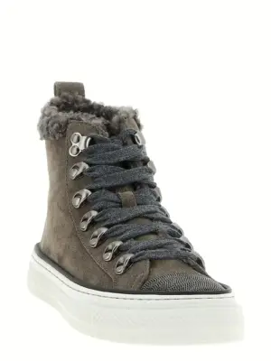 'Precious Toe' sneakers MZSFG3095C8212 BRUNELLO CUCINELLI Gray