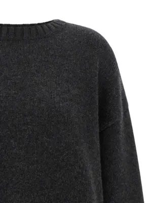 'N°383 Lovely' sweater Woman EXTREME CASHMERE Gray