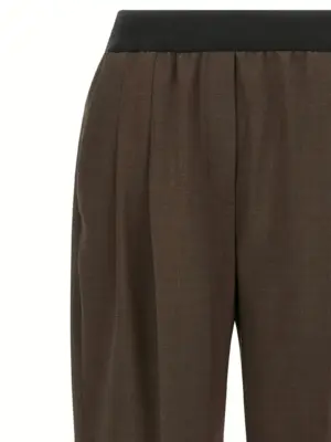 'Niro' pants Woman LOULOU DE SAISON Brown