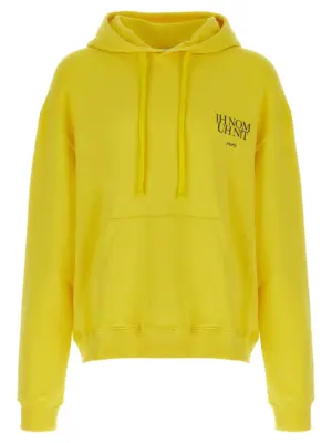 'Mask' hoodie IH NOM UH NIT Yellow