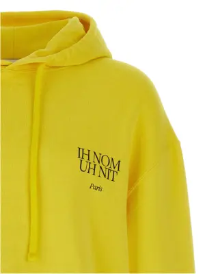 'Mask' hoodie Man IH NOM UH NIT Yellow