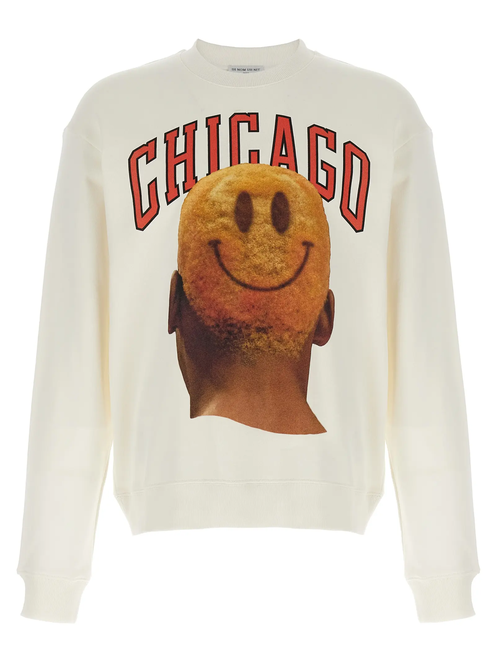 Світшот Ih Nom Uh Nit Chicago - Smile Білий 1 'Chicago - Smile' sweatshirt IH NOM UH NIT White