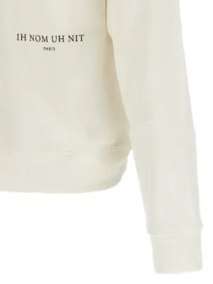 'Chicago - Smile' sweatshirt 100% cotton IH NOM UH NIT White