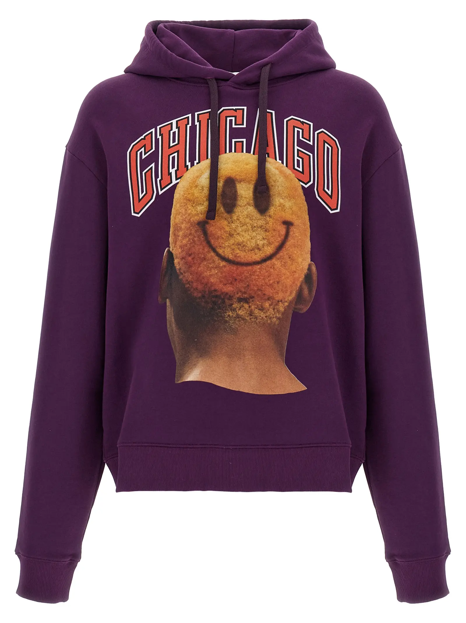Худі Ih Nom Uh Nit Chicago - Smile Фіолетове 1 'Chicago - Smile' hoodie IH NOM UH NIT Purple