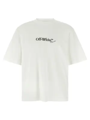 'Scribble Arrow Skate' T-shirt OFF-WHITE White/Black