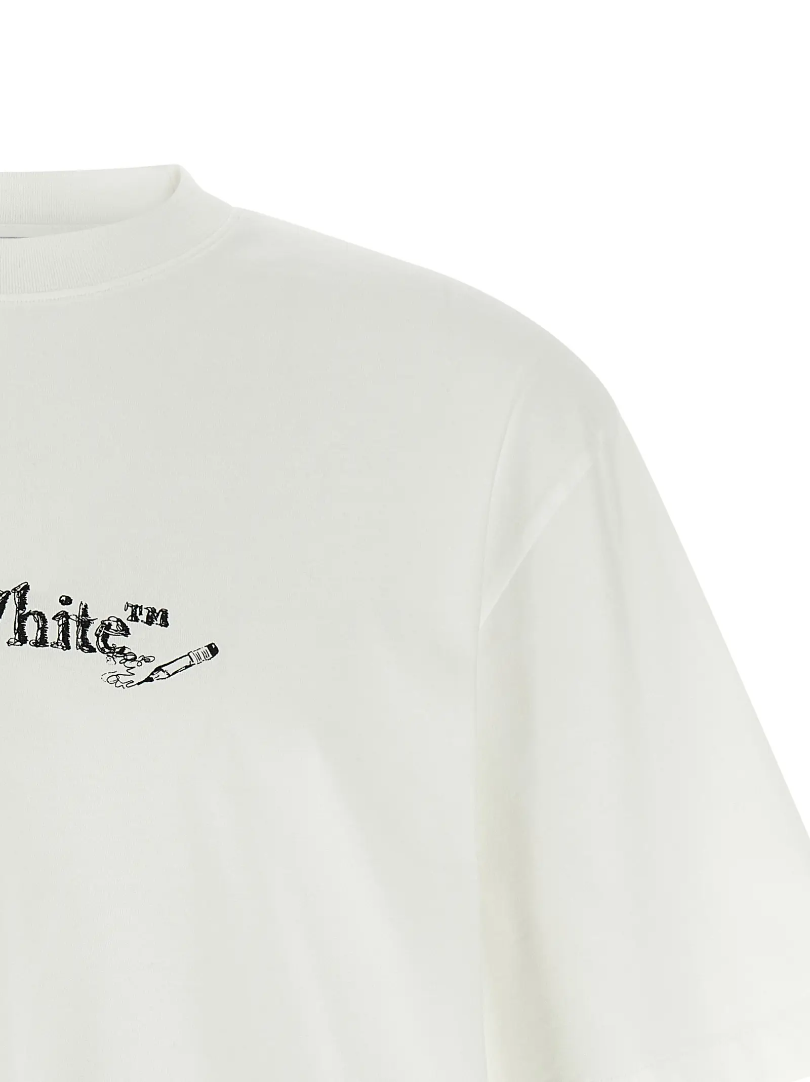 Футболка Off-White Scribble Arrow Skate Чорно-біла 3 'Scribble Arrow Skate' T-shirt Man OFF-WHITE White/Black