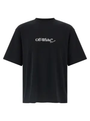 'Scribble Arrow Skate' T-shirt OFF-WHITE White/Black