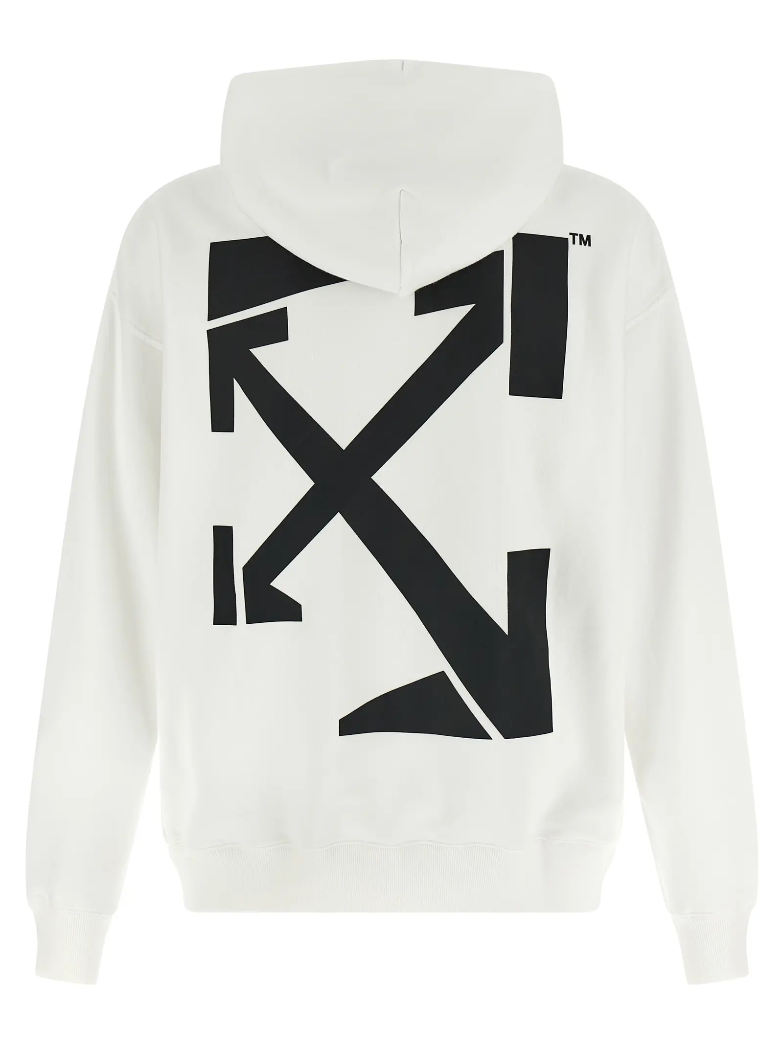 Світшот Off-White Run Arrow Skate Чорно-білий 2 'Run Arrow Skate' sweatshirt OMBB085F25FLE00J01100110 OFF-WHITE White/Black