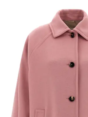 Wool coat Woman ALBERTO BIANI Pink