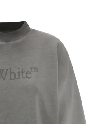 'Laundry Skate' sweatshirt OWBA07CF25FLE00111111111 OFF-WHITE Gray