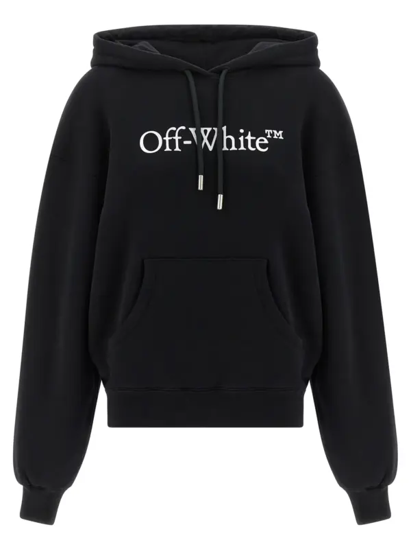 'Big Logo Bookkish' hoodie OFF-WHITE White/Black