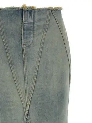 'Jane' skirt Woman OFF-WHITE Light Blue