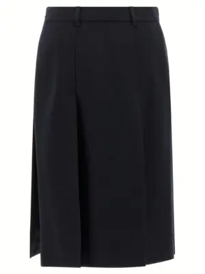 Multi-slit skirt P117ZSOOO17VZF0008 PRADA Blue