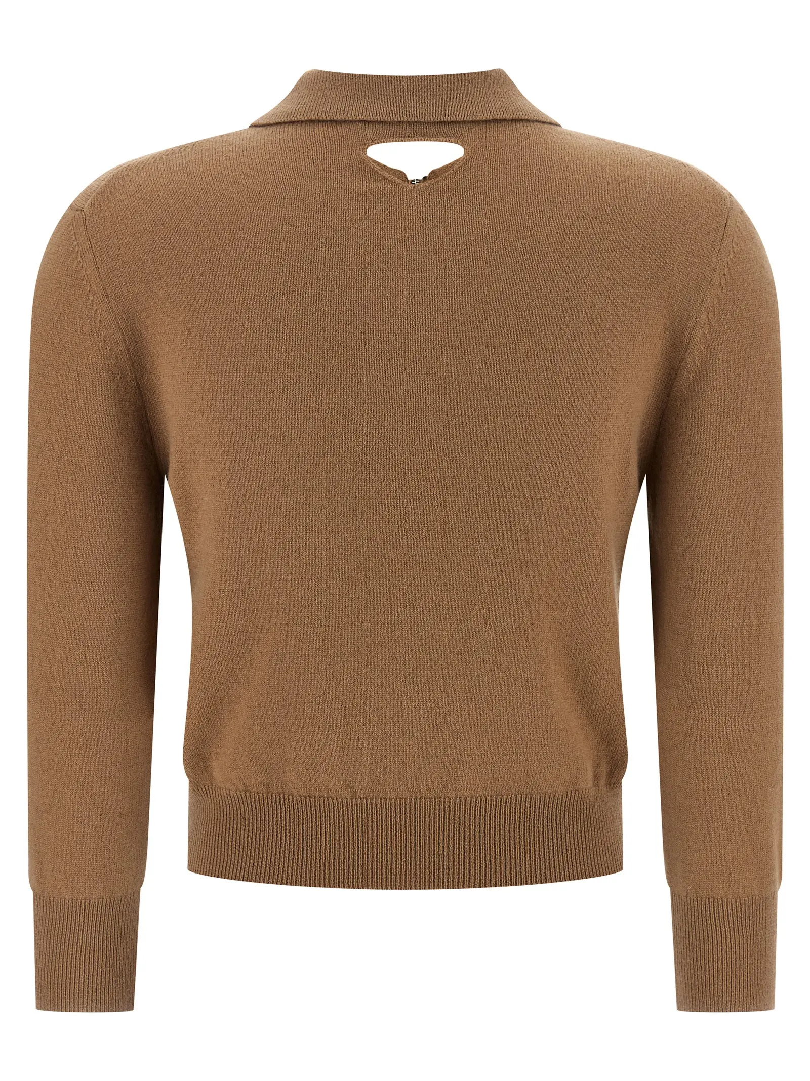 Поло Prada Wool Бежеве 2 Wool polo shirt P24R2PSOOO17KCF0040 PRADA Beige